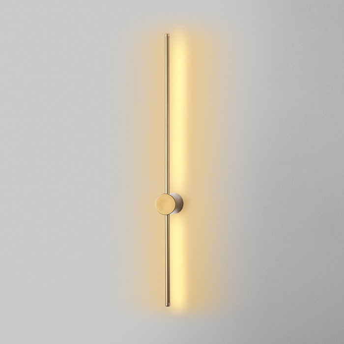 Opviq Sword - 13487 Lámpara de pared dorada
